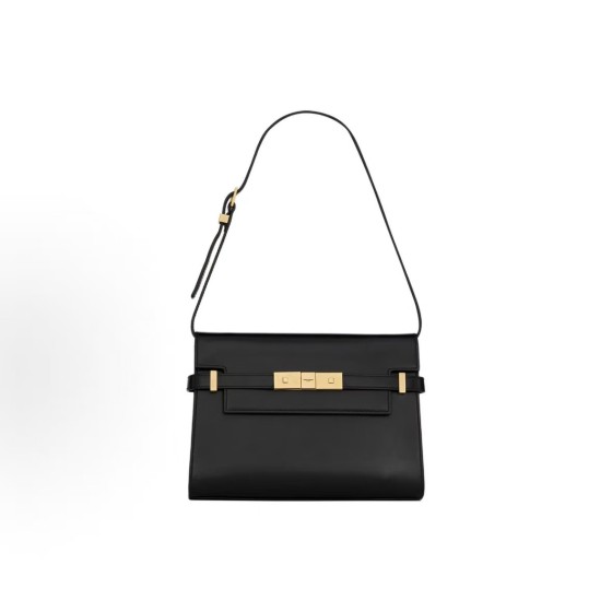 SAINT LAURENT YSL Manhattan Manhattan Crossbody single-shoulder Bag for Women, black